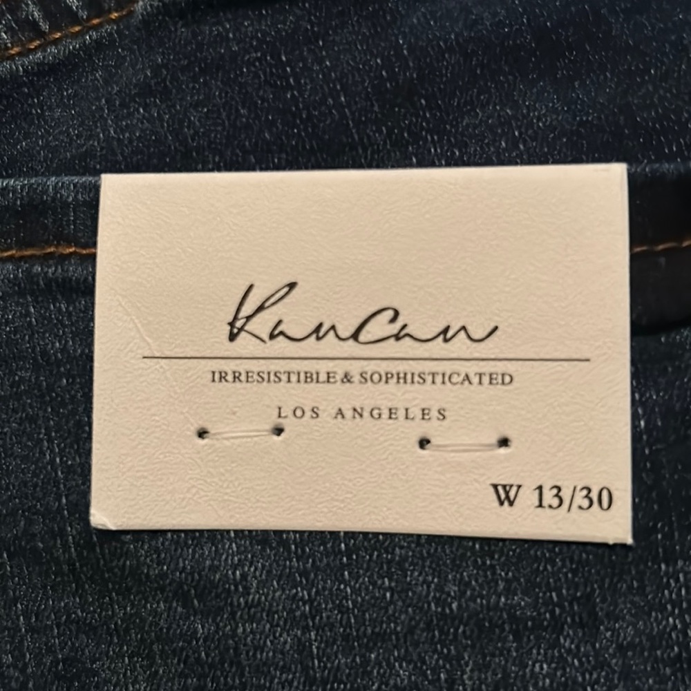 KanCan BlueJeans!! Women’s Size 13/30! DARK BLUE!!